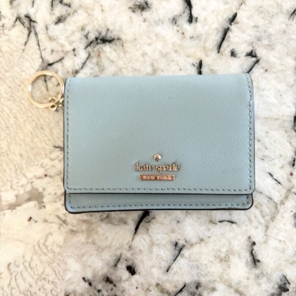 Kate Spade Bifold Snap Cardholder with Keyring - Picture 2 of 5